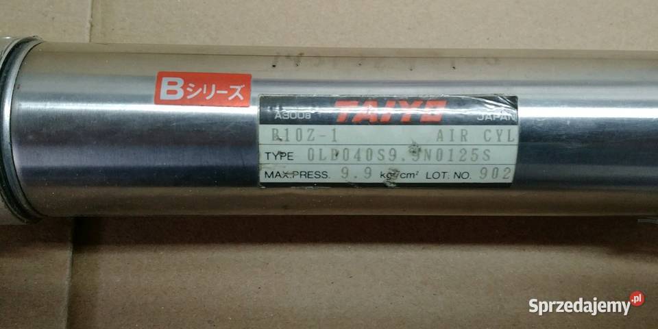 Siłownik pneumatyczny SMC z prowadzeniem wielkopolskie Poznań