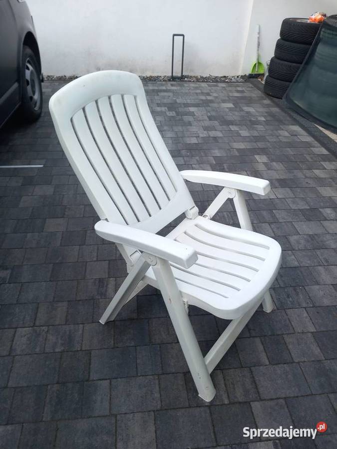 Zestaw odrodowy tworzywo sztuczne Krzesła ogrodowe Szamotuły sprzedam