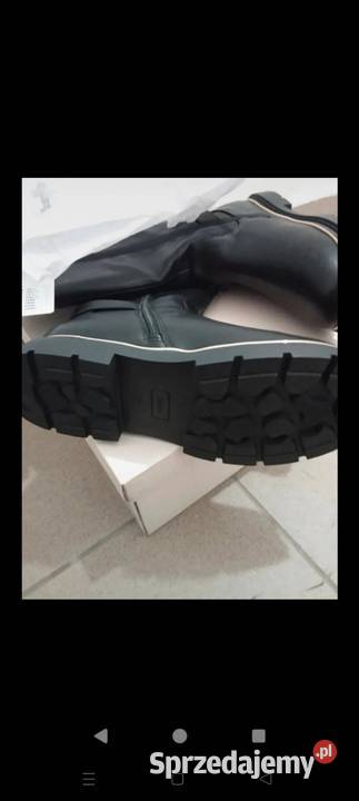 Kozaki 37 czarny mazowieckie Warszawa