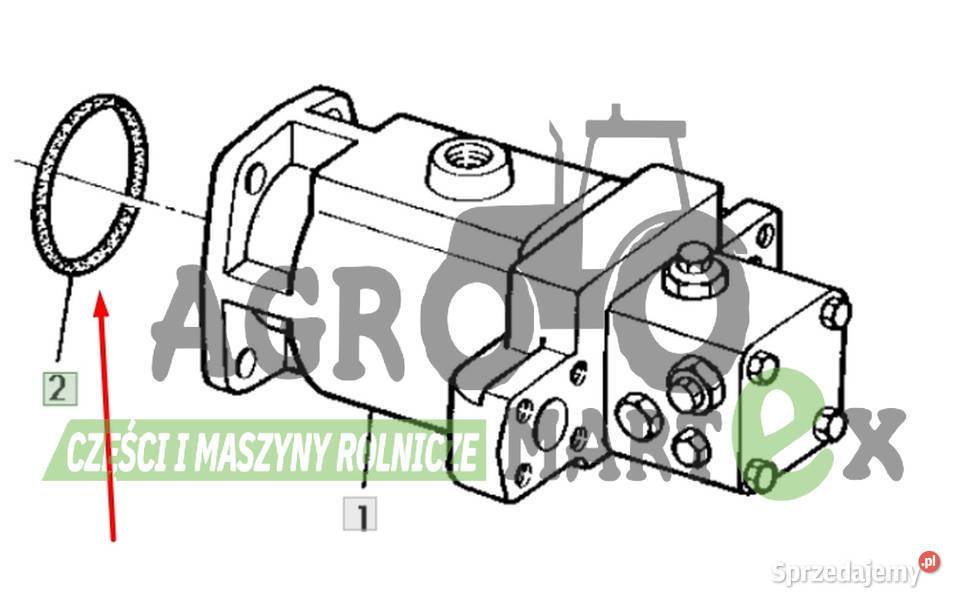 R63308 ORING JD dolnośląskie Wichrów sprzedam