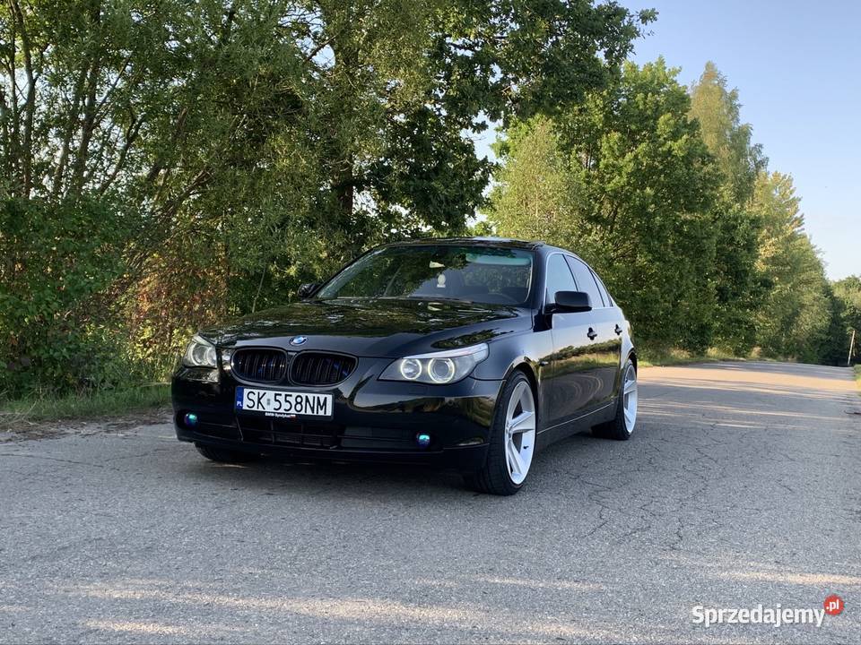 BMW e60 25 LPG r6 bixenon navi skóra szyberdach elektrochrom. lusterko wst. Zawiercie