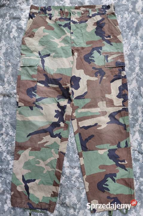 Spodnie BDU woodland Medium Short Ripstop Wrocław