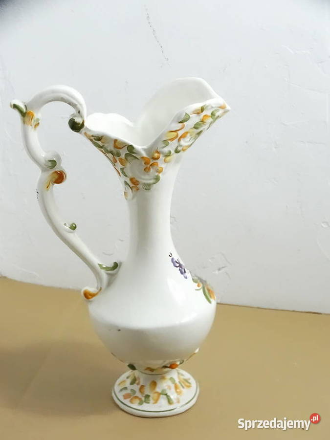 Włoski dzbanek wazon ceramiczny Bassano Made in Wazony