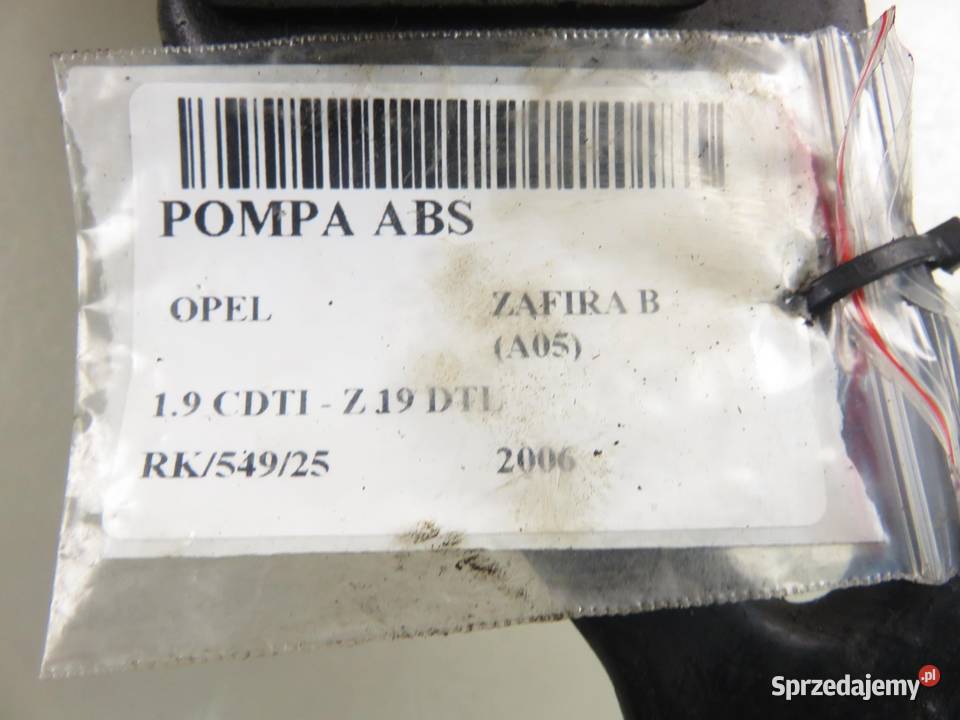 POMPA ABS OPEL ZAFIRA B A05 10097005093