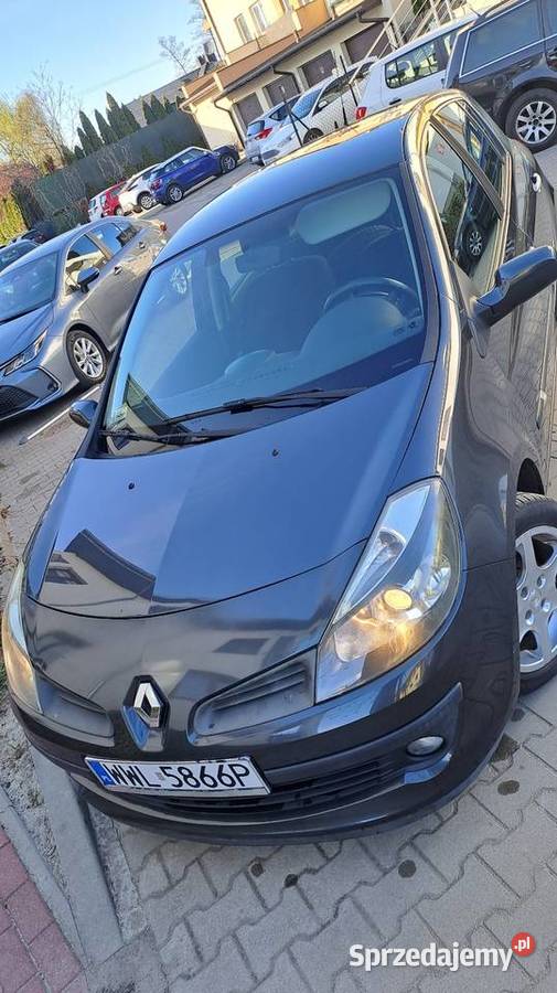 Renault Clio 16 16v 2006 przebieg 175000 lakier metallic mazowieckie sprzedam