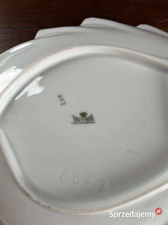 Patera listek Syg Victoria Czechoslovakia Na Porcelana i szkło Gdańsk