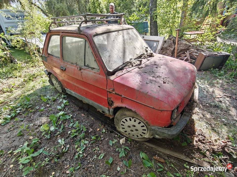 Fiat 126p Maluch na części Barn Find