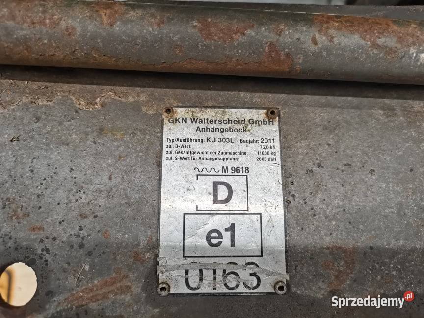 Konsola zaczepu Claas Arion wielkopolskie sprzedam
