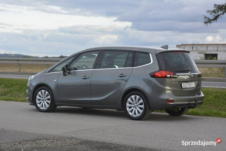 Opel Zafira 14Turbo doinwestowany 7osobowy immobilizer Samochody osobowe