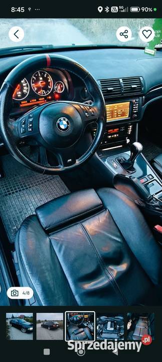 BMW E39 530d Touring MPakiet 388km Legnica
