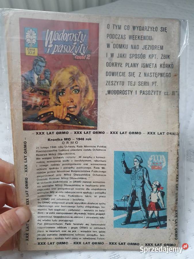 Kapitan Żbik Wodorosty i Pasożyty cz1 wydanie 1 Komiksy