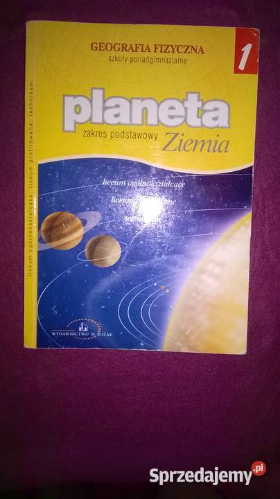 Sprzedam podręcznik do geografii stara podstawa Bukowno sprzedam