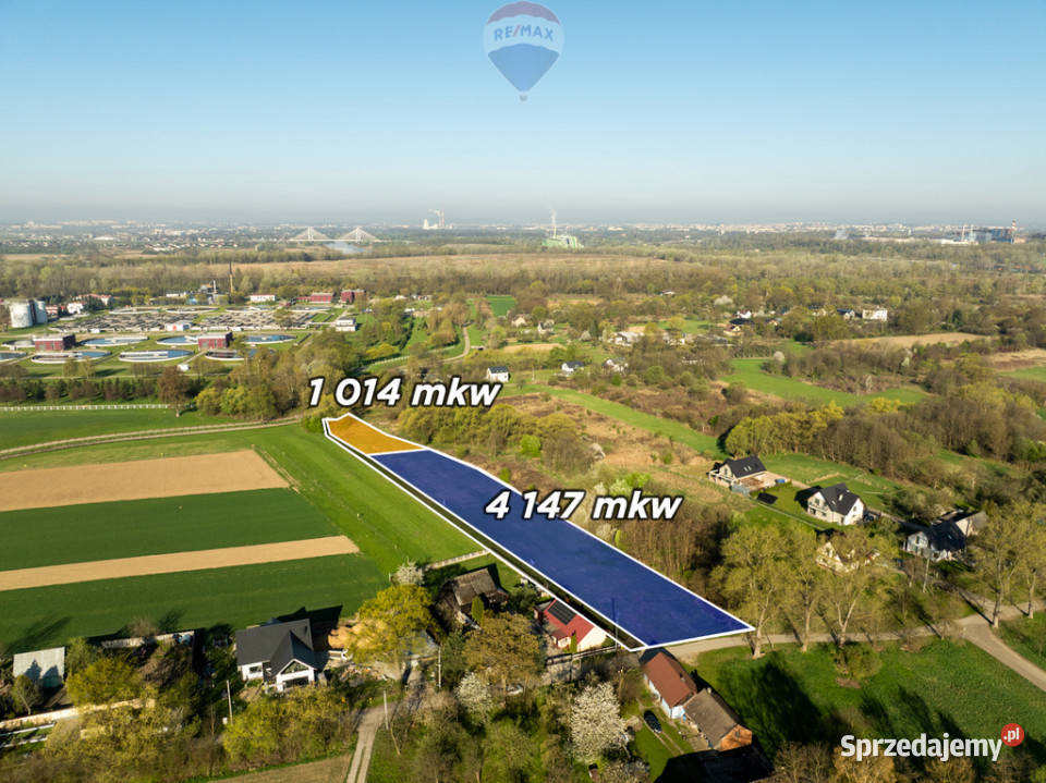 Budowlana działka w Krakowie Suchy Jar budowlana Kraków