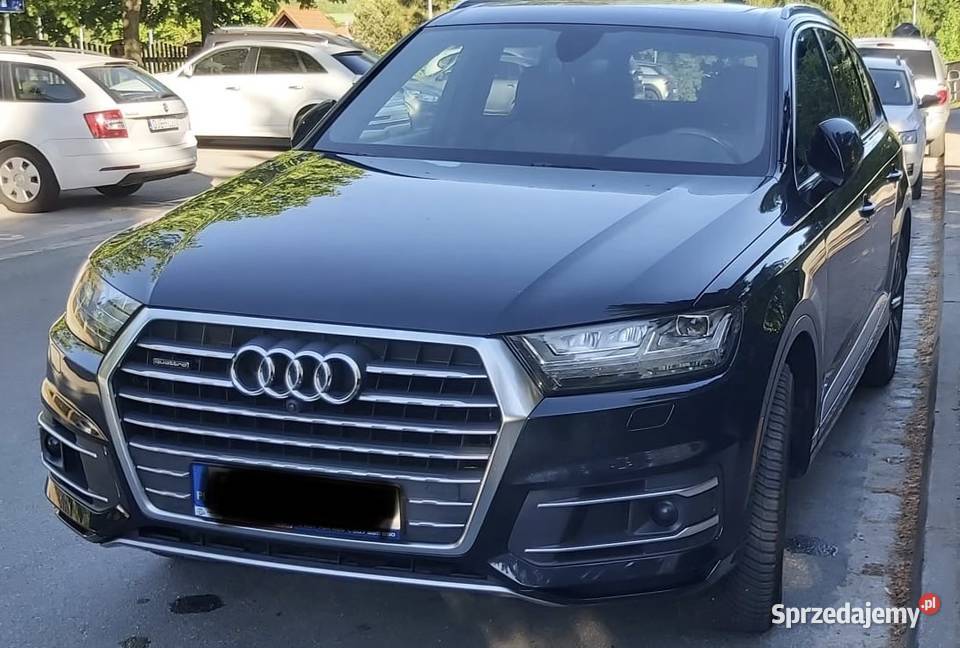 Audi Q7 20 tfsi 2018 252 konie mechaniczne auto Kowary