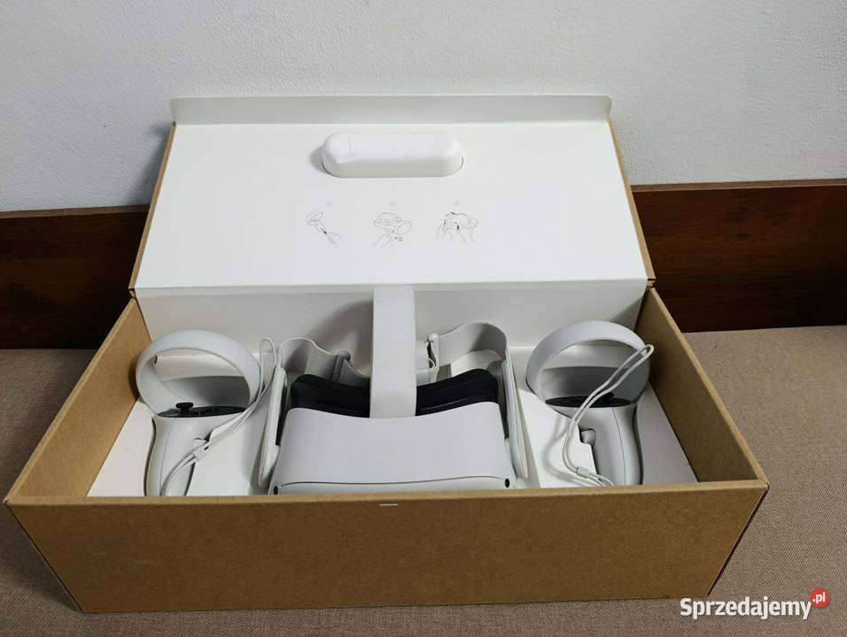 Gogle vr meta quest 2 nowe 256 GB pamięci podkarpackie Brzozów