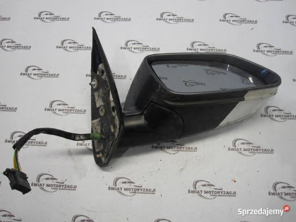 SKODA OCTAVIA II 06r lusterko prawe E9014245 6 osobowe Lusterka zewnętrzne