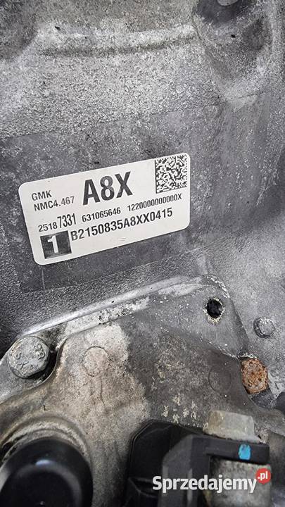 SKRZYNIA BIEGÓW OPEL MOKKA MOKKA X 16 16V kujawsko-pomorskie