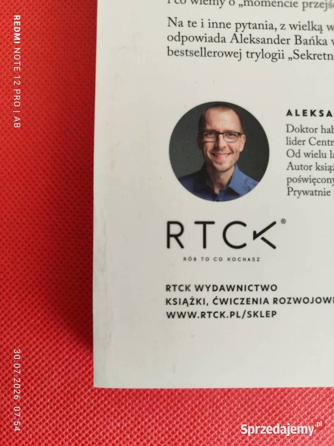 Sekretne życie Nieba Aleksander Bańka Rok wydania 2023 Katowice