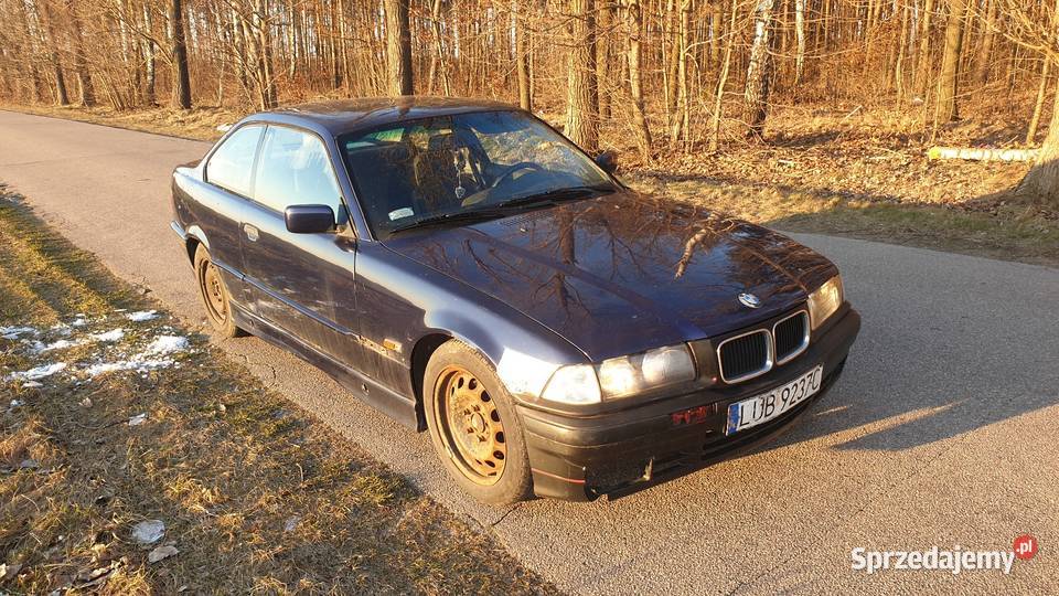 Bmw e36 coupe 16 lpg benzyna+LPG Krzywda