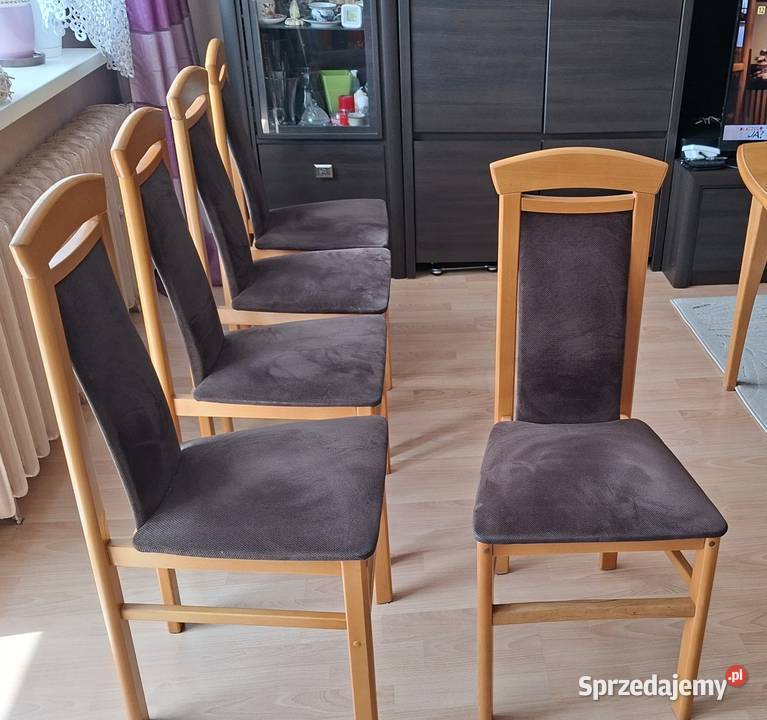 Sprzedam krzesła 5 sztuk Krzesła Bydgoszcz