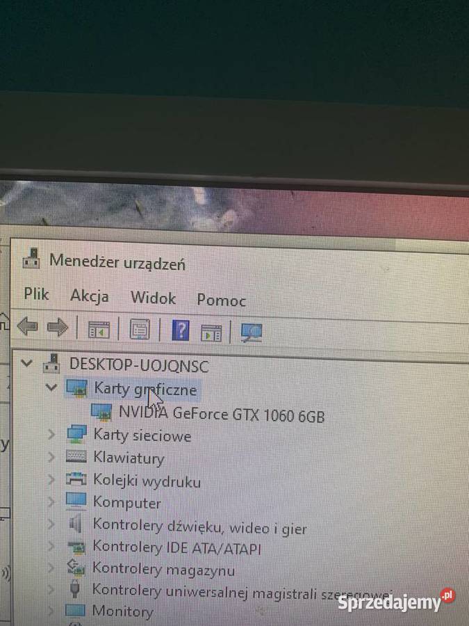 Sprzedam komputer z monitorem Pozostałe Zamość