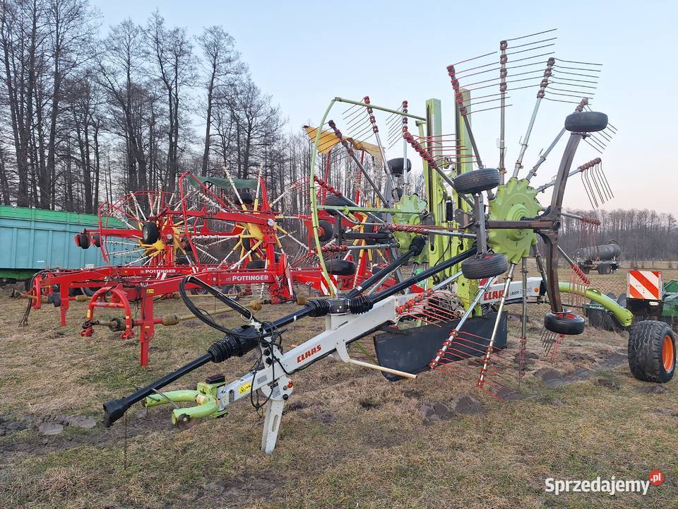 Zgrabiarki dwukaruzelowe Sprowadzone kuhn nieuszkodzony Zgrabiarki i przetrząsacze sprzedam