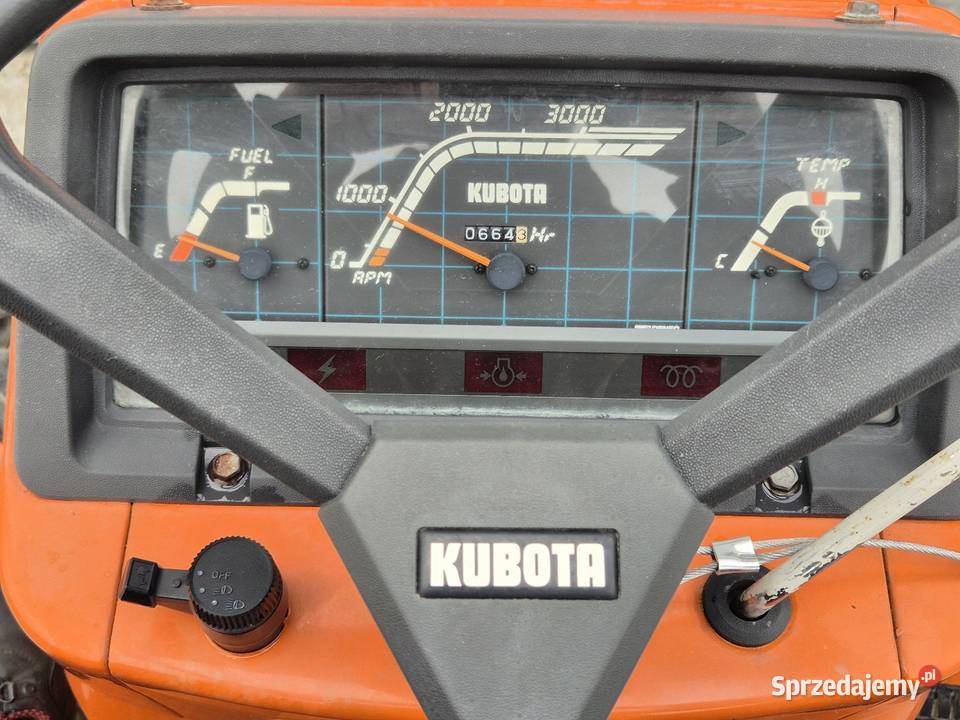Traktorek traktor KUBOTA B114D 44 Małuszyn