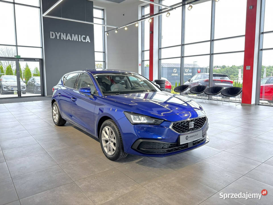 Seat Leon Style 15TSI 130 M6 2021 r salon fa VAT Rok produkcji 2021 Myślenice