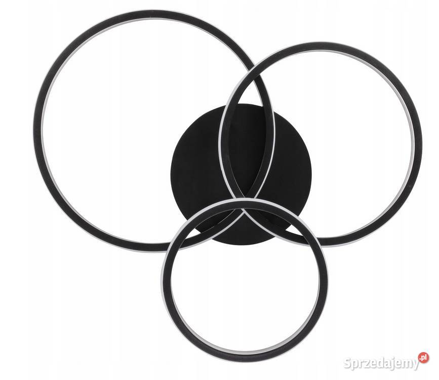 Lampa sufitowa LED PLAFON żyrandol RING BIAŁA