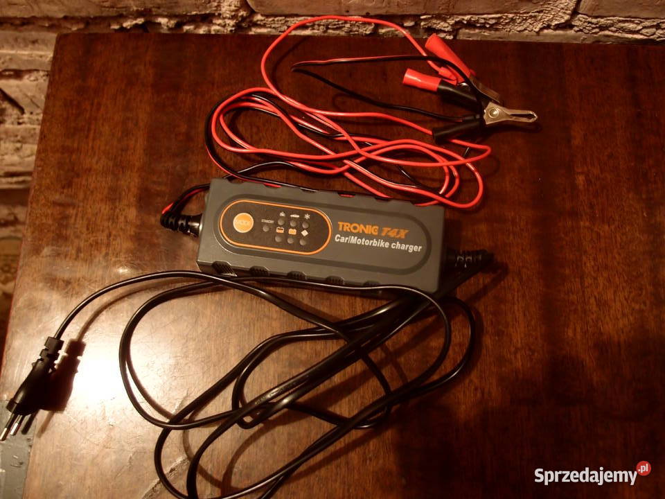 Prostownik Impulsowy Tronic T4X uszkodzony Łódź