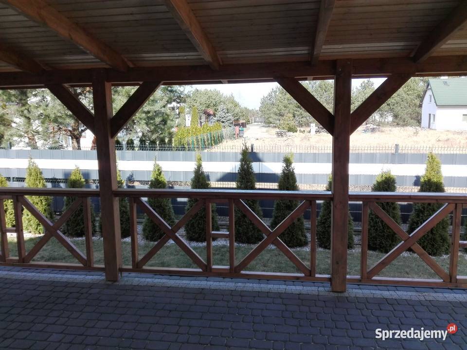 Zadaszenie tarasu 33m2 Architektura ogrodowa Ogród wielkopolskie Konin