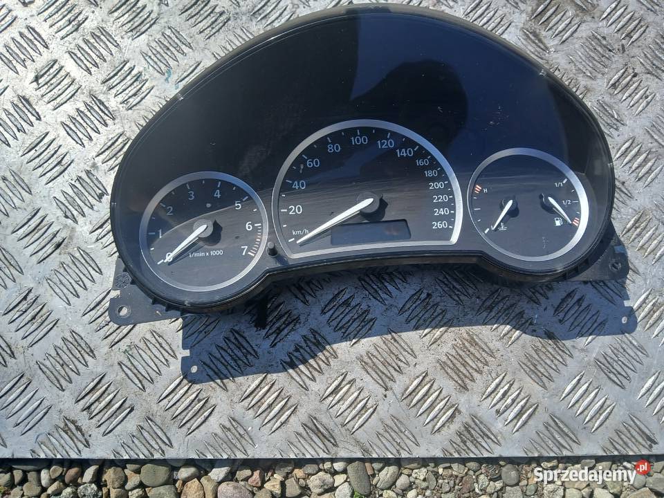 Licznik zegary prędkościomierz 7553655 Saab 93
