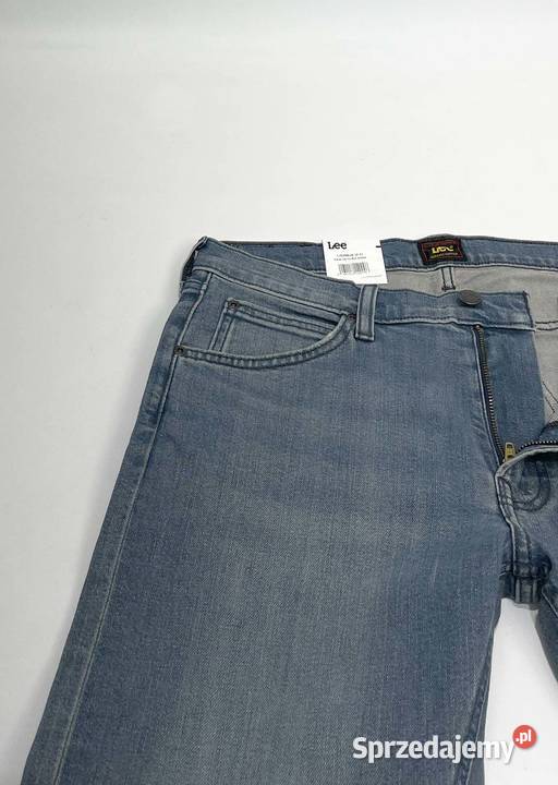 Spodnie męskie Lee Daren Zip Fly Mid Shark W38 Odzież codzienna Wrocław