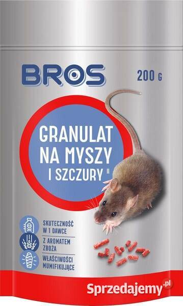 Granulat na myszy i szczury 1 5 x doypack 200g Rolnictwo Kamionna