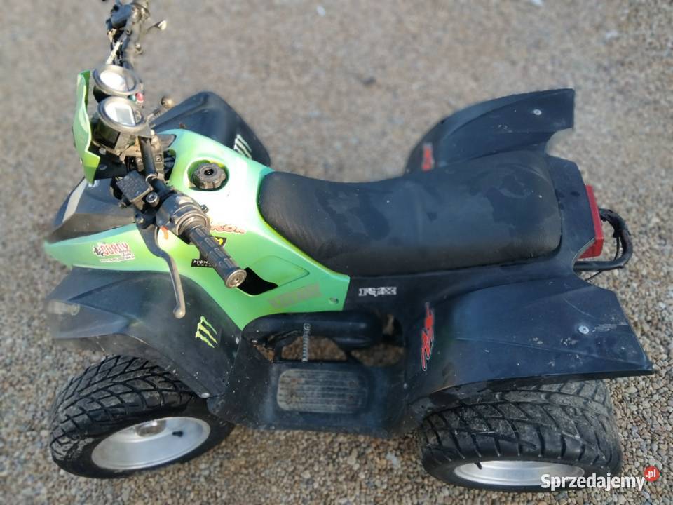 Quad 80 2t z automat z biegiem wstecznym łańcuch Konina