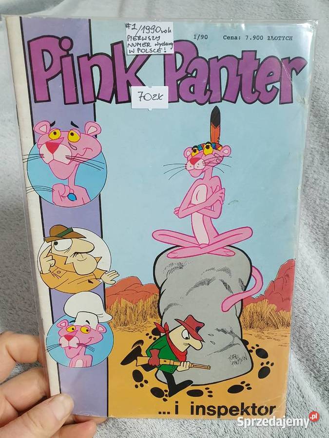 Pink Panter Różowa Pantera komiks 1990 Gdynia sprzedam