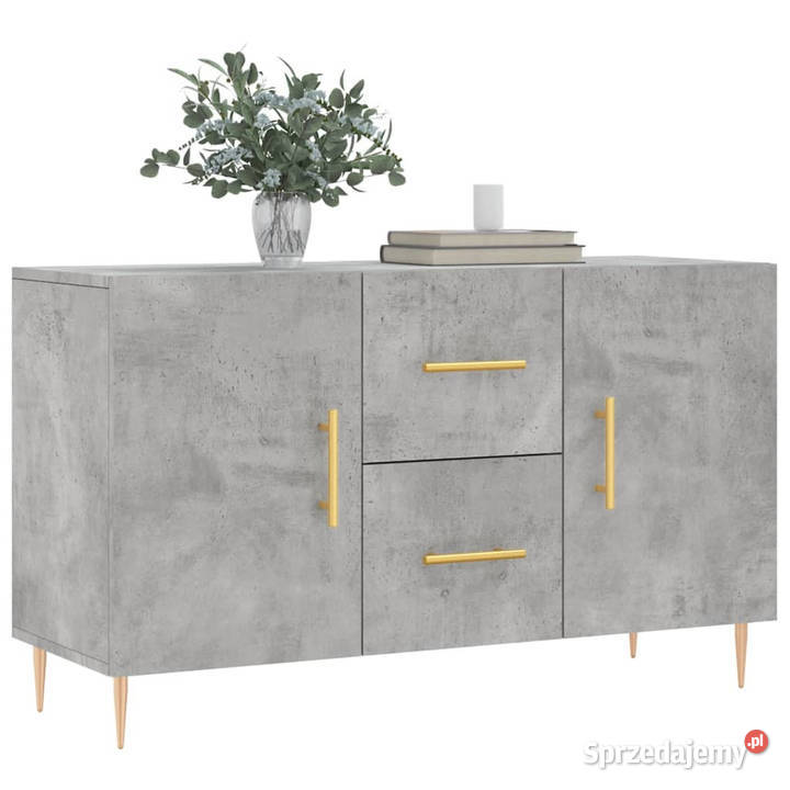 Komoda szarość betonu 100x36x60 materiał mazowieckie Warszawa