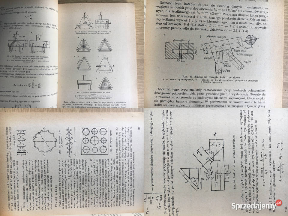 Konstrukcje drewniane Podręcznik szkół wielkopolskie