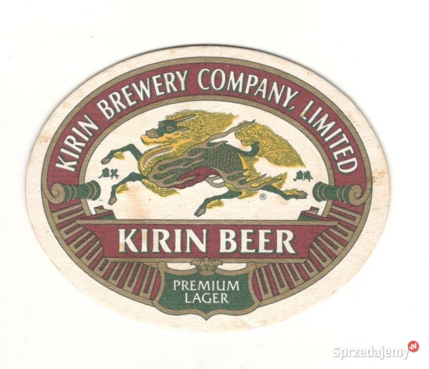Kirin podstawka do piwa 1 Birofilistyka