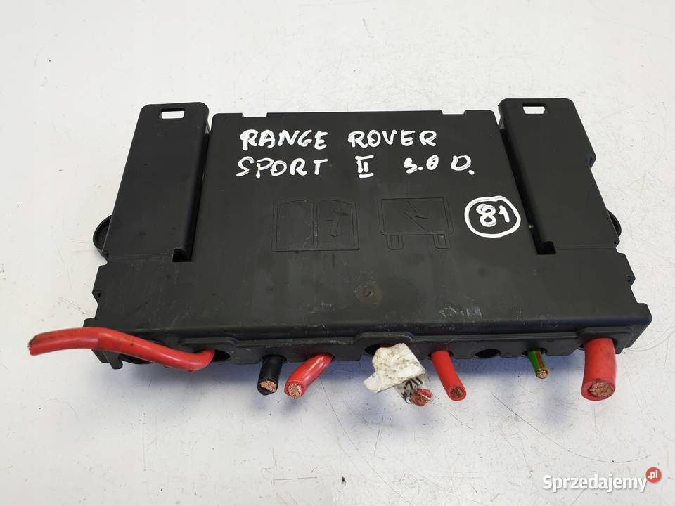 Range Rover II L494 30 D SKRZYNKA BEZPIECZNIKÓW Rudka