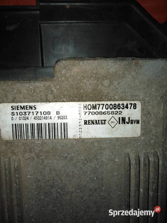 Komputer sterownik Peugeot Reno Strzyżowice