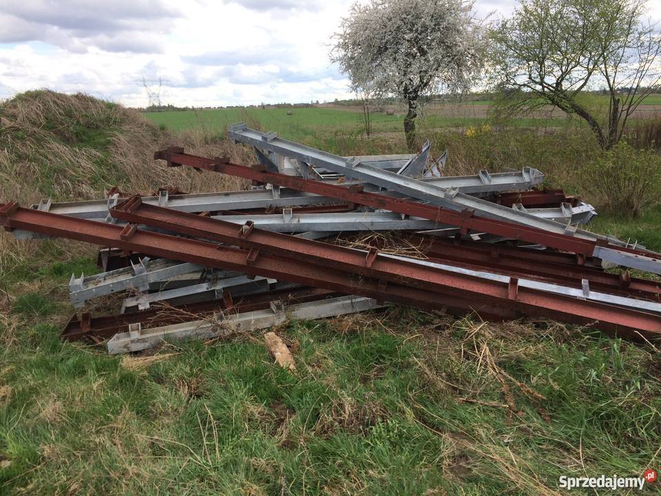 konstrukcja hali obory chlewni garaż wym 10x40 Szydłowiec