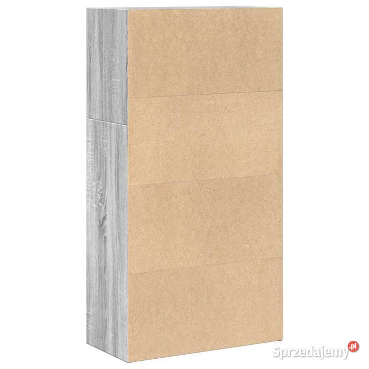 Regał na książki szary dąb sonoma 60x30x114 Warszawa