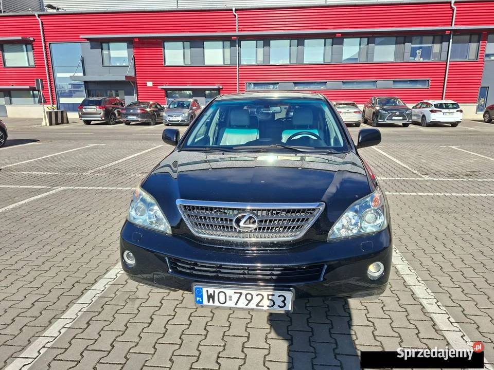 Lexus RX II 33 400h z gazem 272 2007r czarny Ostrołęka