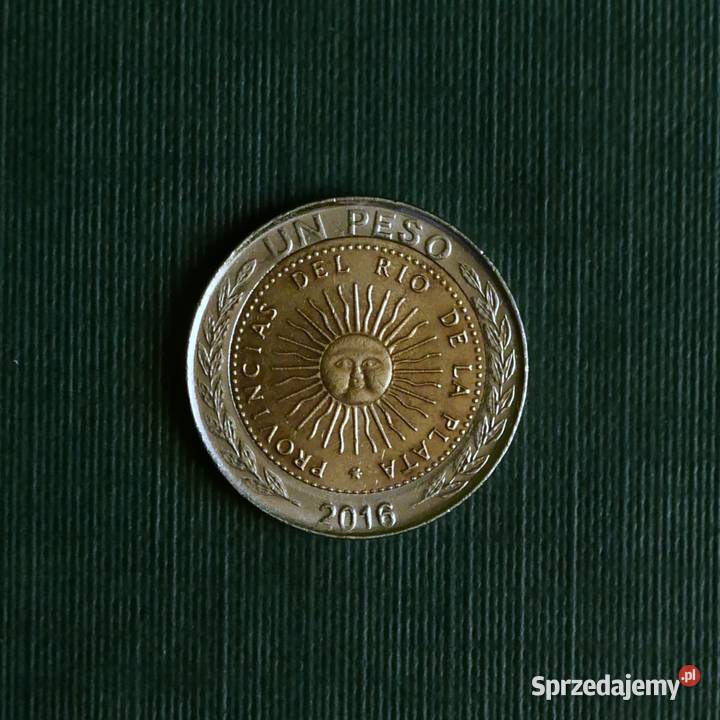 ARGENTYNA 1 peso 2016r Gliwice