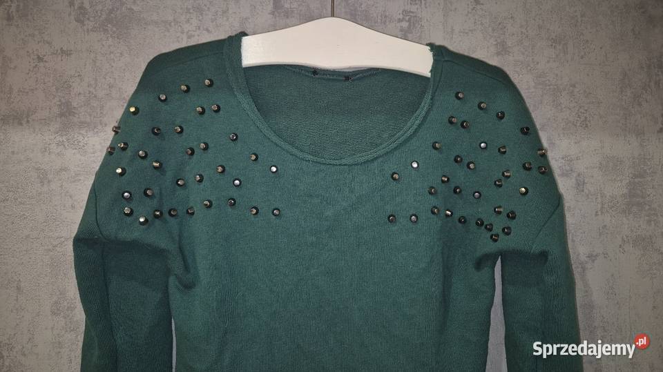 Bluza damska basic zieleń ćwieki 38M łódzkie Łódź