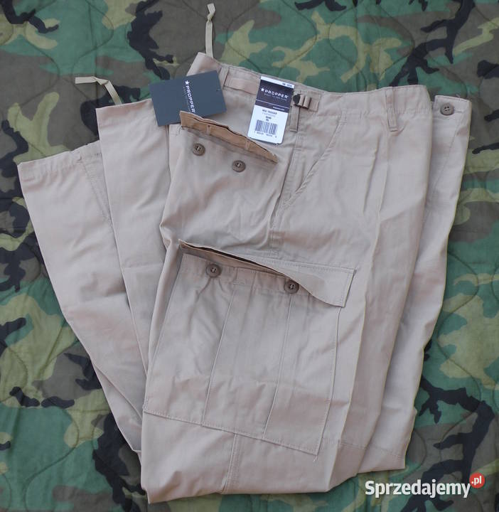 Spodnie BDU Khaki PROPPER medium long cotton Kolekcje