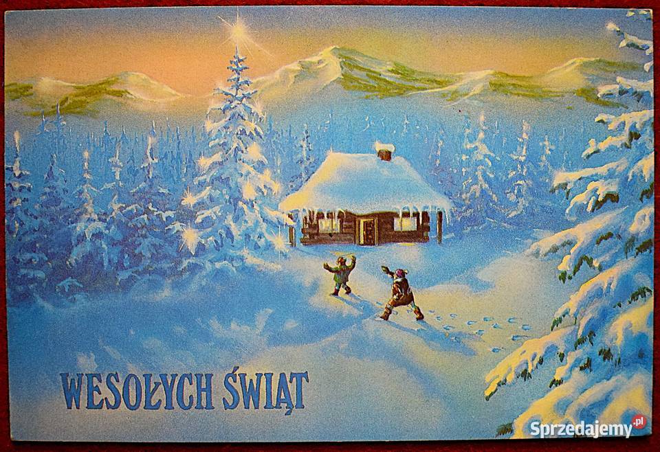 Świąteczne kartki z życzeniami 14 sztuk Chełmno sprzedam
