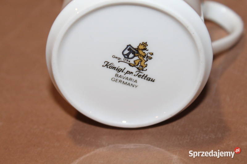 Porcelanowy mlecznik Tettau Bavaria 1162