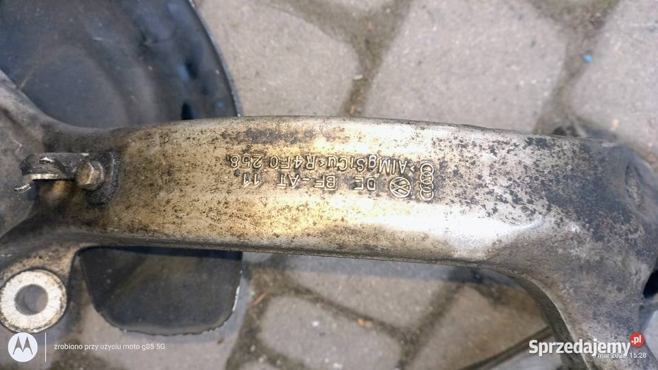 Kompletna zwrotnica prawa A6 C6 4F oryginał Lubin